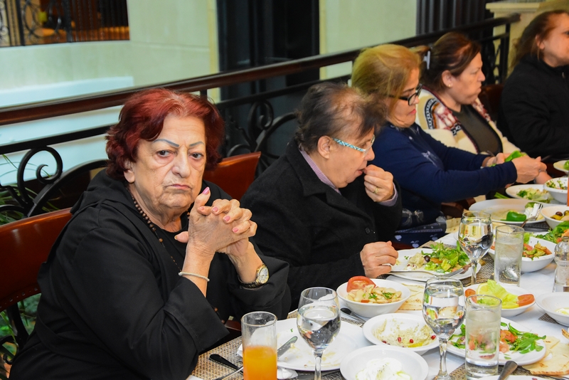 Hilton Beirut Metropolitan Palace's Christmas lunch for the elderly people